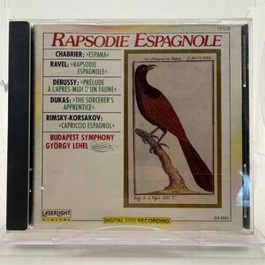 Rapsodie Espagnole LaserLight CD Chabrier Ravel Debussy Dukas Rimsky-Korsakov